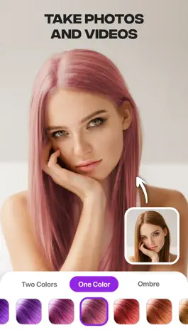 Game screenshot Ombre - Hair Color Changer apk