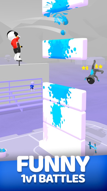 Pogo Paint: 1v1 Stickman Fight screenshot-0