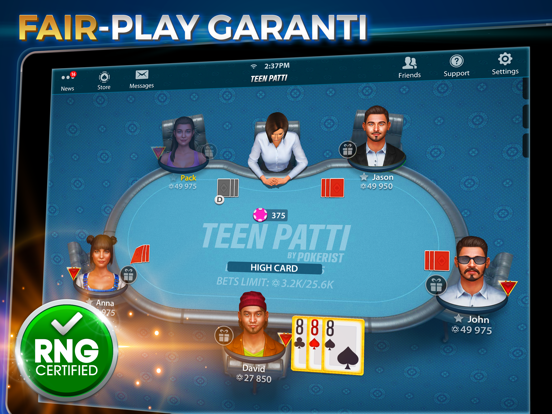 Télécharger Teen Patti Par Pokerist Pour IPhone / IPad Sur L'App Store ...