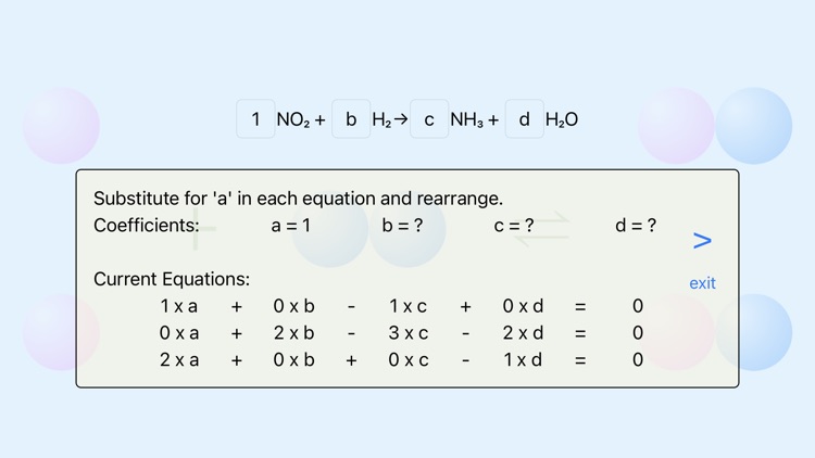 Interactive Equation Balancer screenshot-4