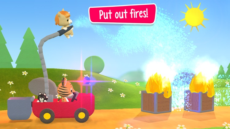 Little Tiger: Firefighter Kids screenshot-4