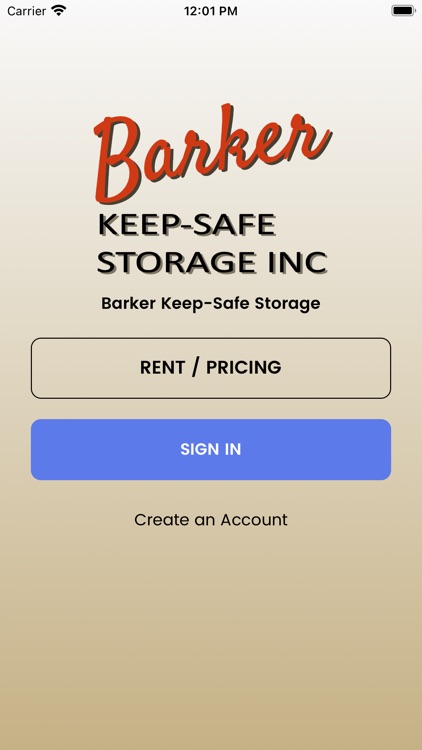 Barker Keep Safe Storage