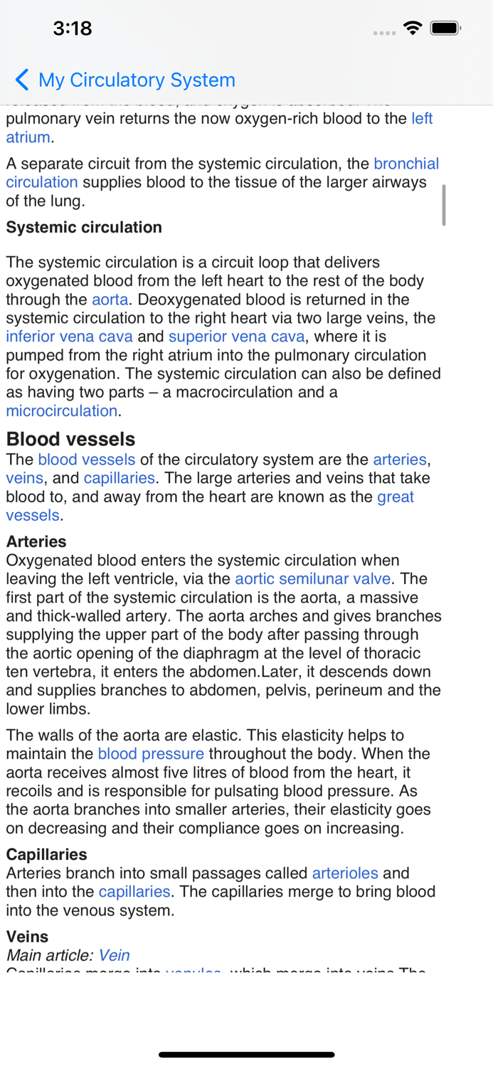 My CirculatorySystem