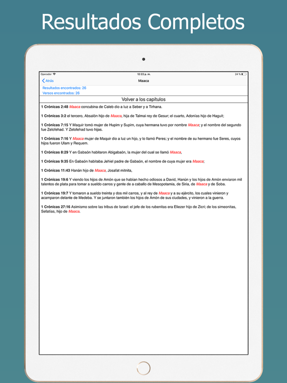 Concordancia Bíblica Sagrada screenshot 3