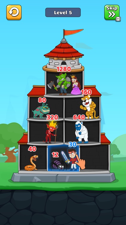 Hero Tower Attack- Rescue Game screenshot-4