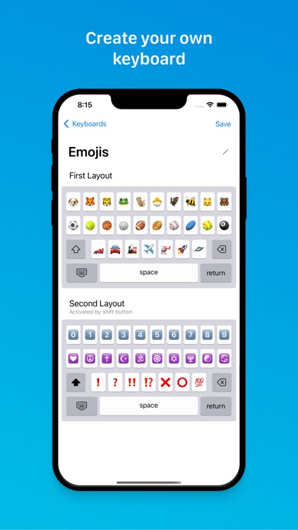 xkbrd - Keyboard for iPhone