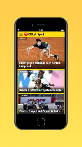 Game screenshot ORF.at Sport apk