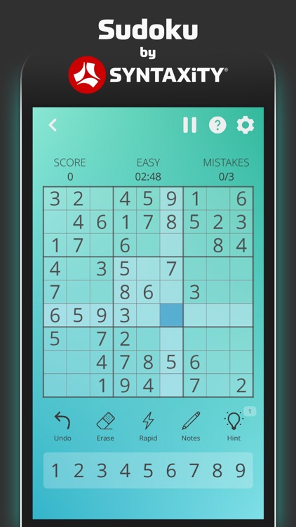 Sudoku by SYNTAXiTY