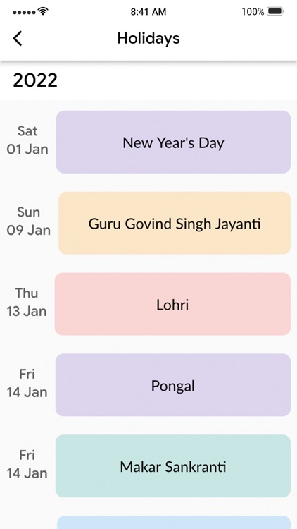 Business Calendar screenshot-4