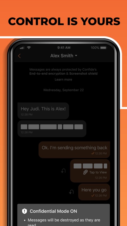 Confide - Private messenger screenshot-6