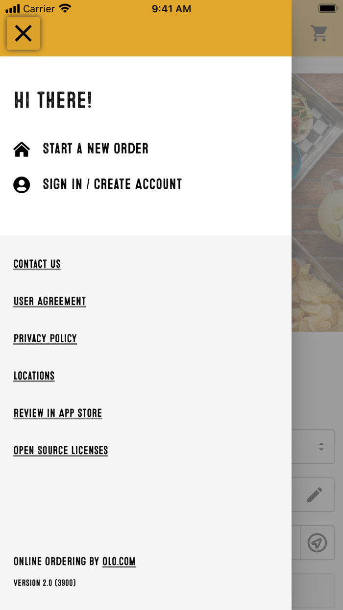 Rusty Bucket Ordering