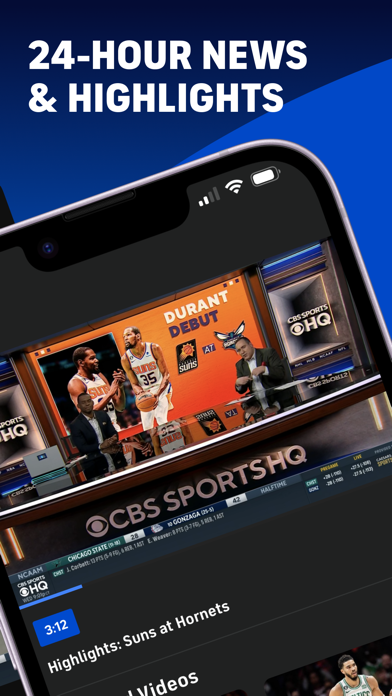 CBS Sports App: Scores & News Screenshot