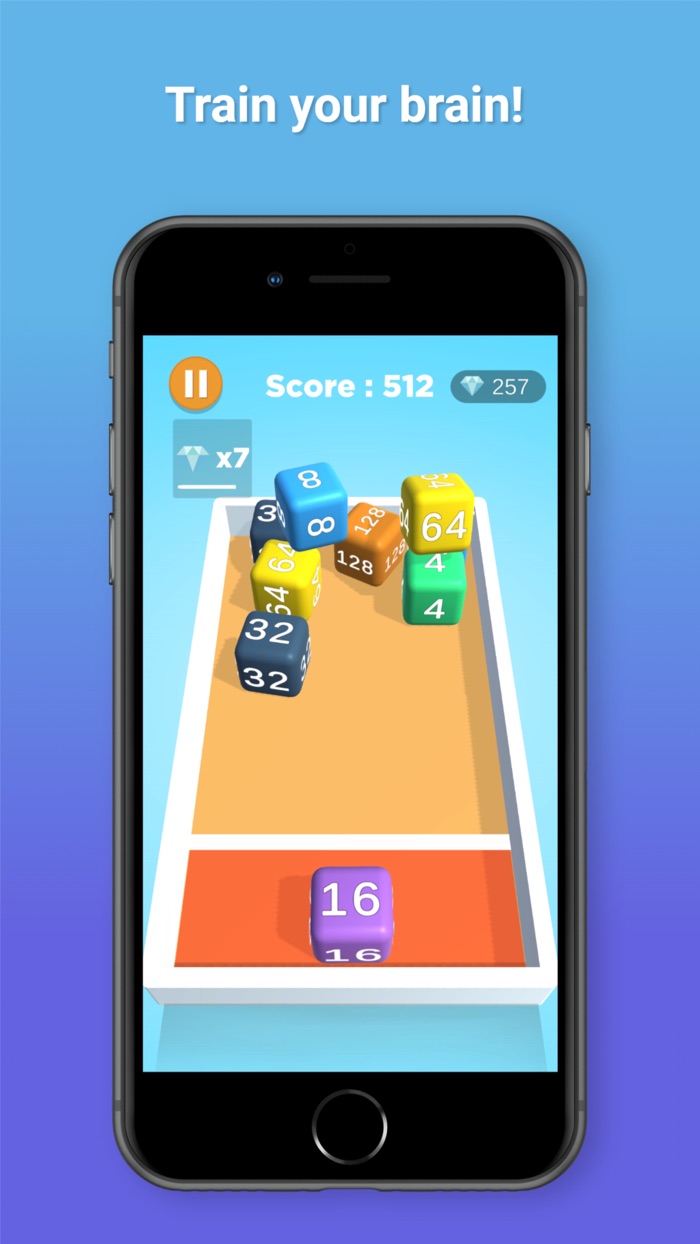 4096 Merge Puzzle Game