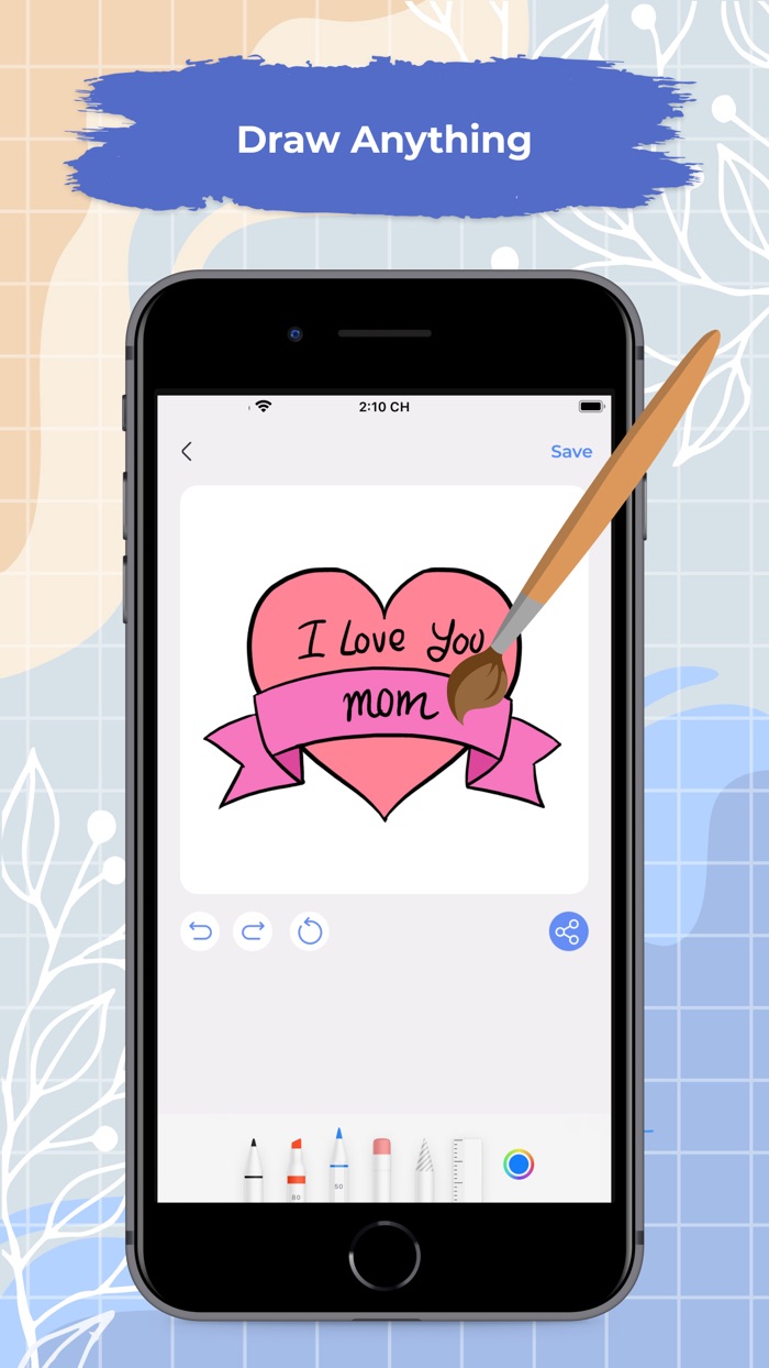 Drawing Noteit App for Couples