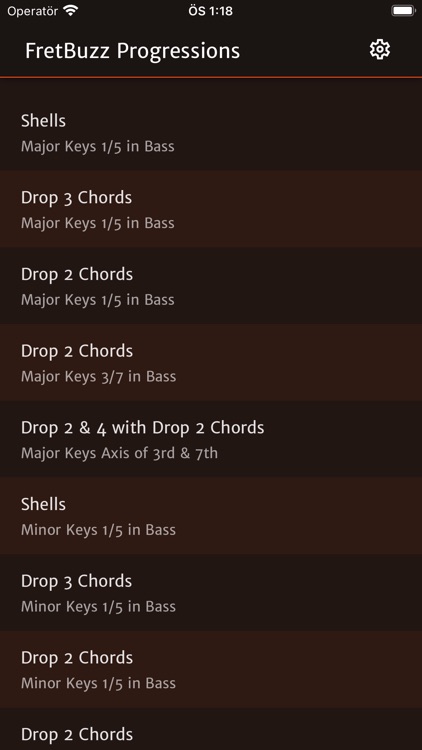 FretBuzz Progressions