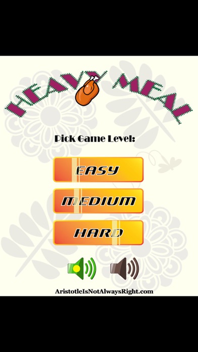 Screenshot 1 of BrainCandyPop's HEAVY MEAL App