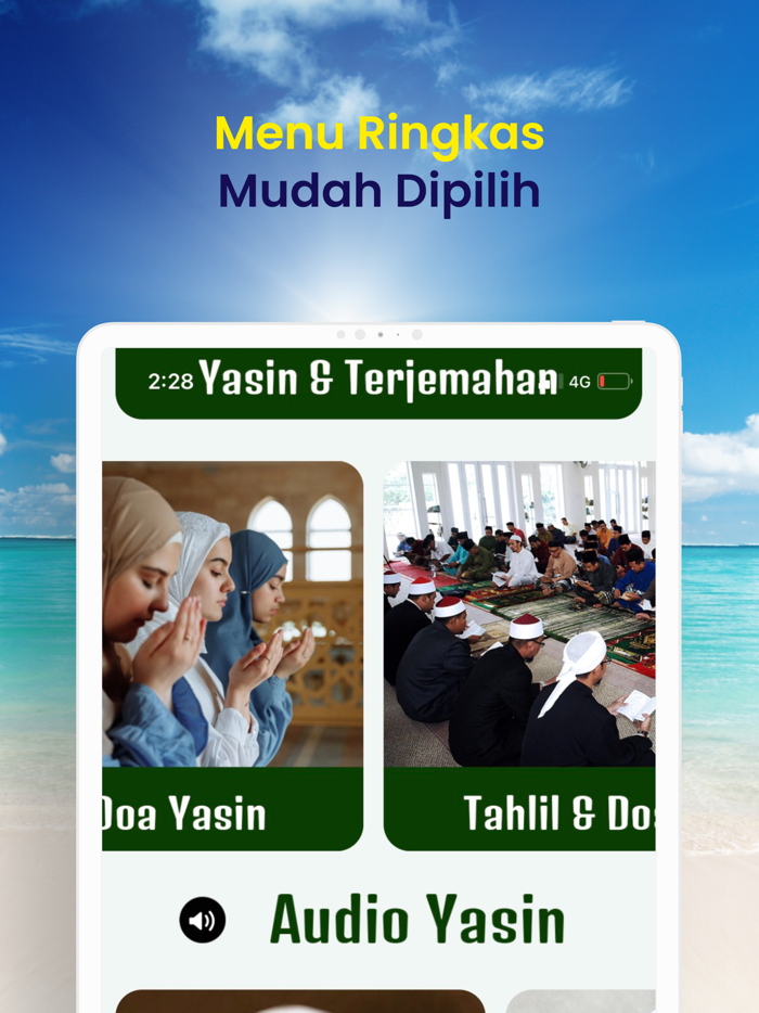 Surah Yasin, Tahlil  Doa