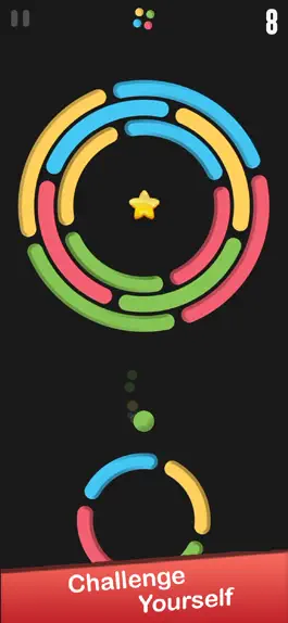 Game screenshot color switch Jump color Ball mod apk