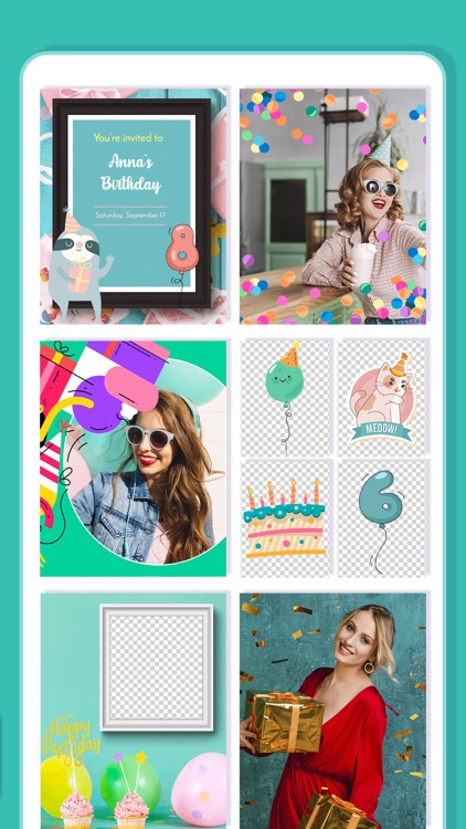 Happy Birthday Cards & Frames