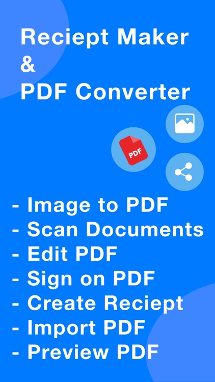 Reciept Maker : PDF Converter