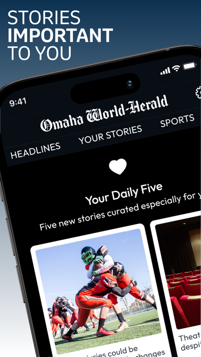 Omaha World-Herald Screenshot