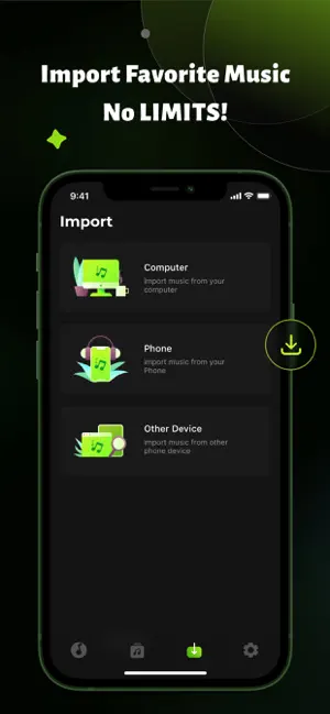 Screenshot 4 Música sin conexión Player App iphone