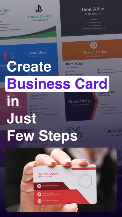 Business Card Maker: Tap Card