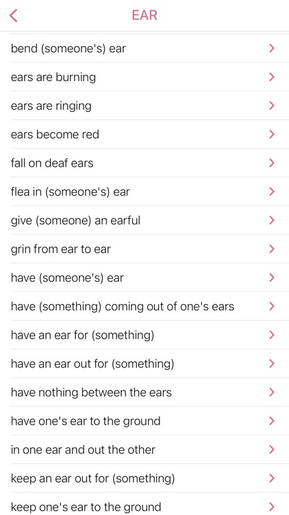 Color Body idioms in English