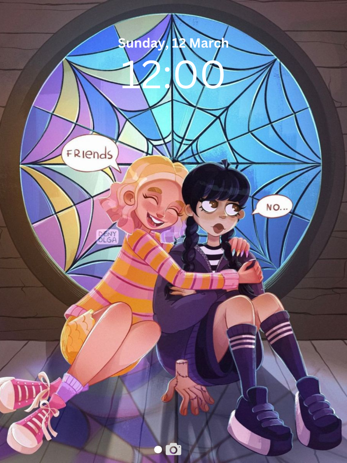 Wednesday Addams Wallpaper 4k