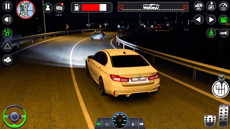 Modern Car School Drive Game