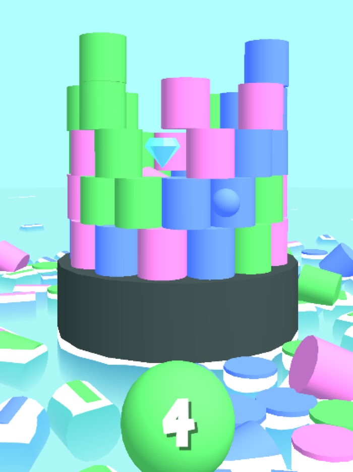 Stack Tower Shooter 3D