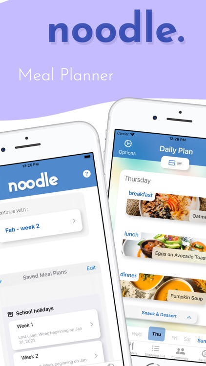 Noodle: Meal Planner