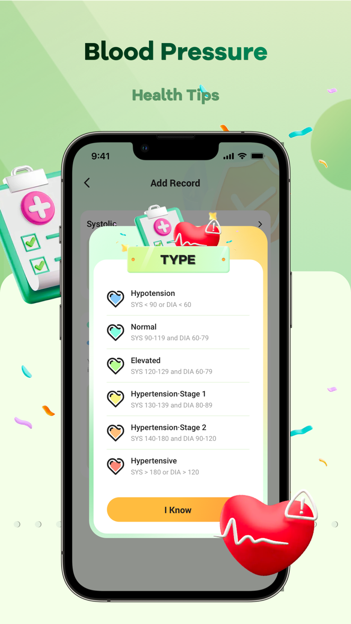 Blood Pressure Monitor App