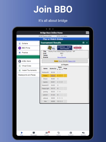 Bridge Base Online - Play Online Bridge