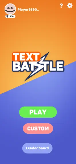 Game screenshot Text Battle Funny mod apk