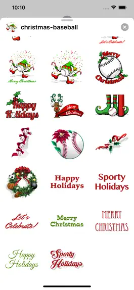 Game screenshot Baseball Holidays apk