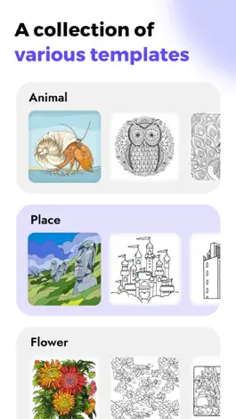 Game screenshot iPaint:Happy Coloring Book apk