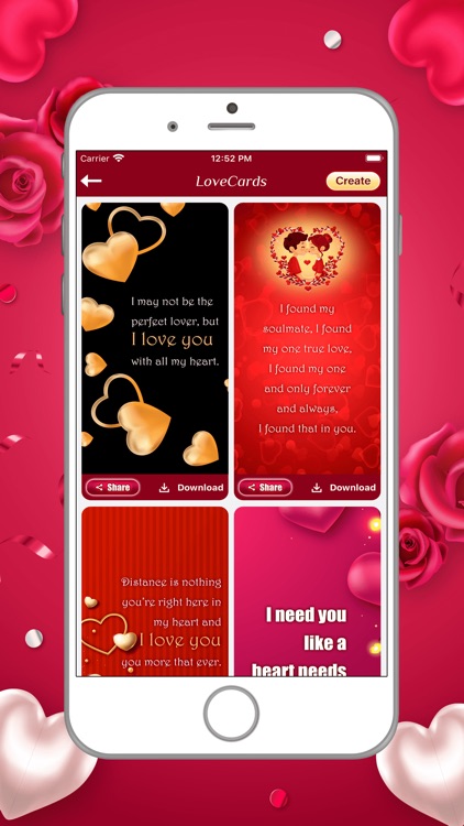 Love Quiz Cards Quotes screenshot-5