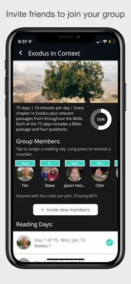 Game screenshot Bible Reading Groups hack