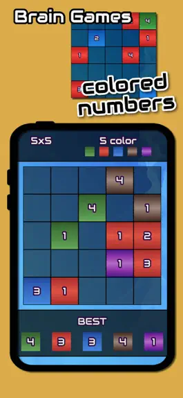 Game screenshot Twelve: Colored Numbers Brain mod apk