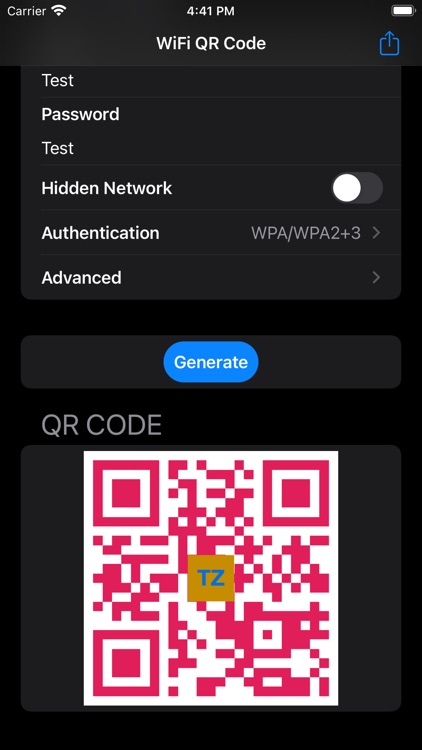 WiFi QR-Code screenshot-3
