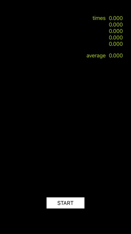 Reaction Time Test - RTT