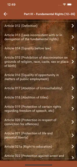 Game screenshot Indian Constitution -Law Words apk