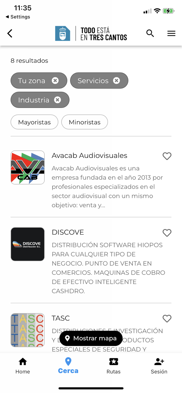 Todo está en Tres Cantos