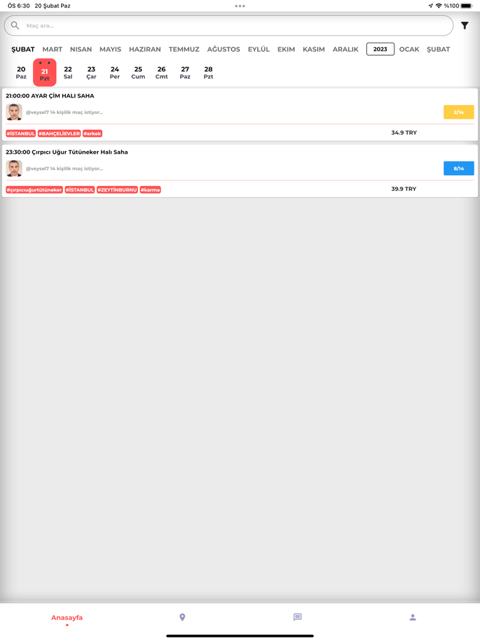 MaçYap Halısaha ve Voleybol