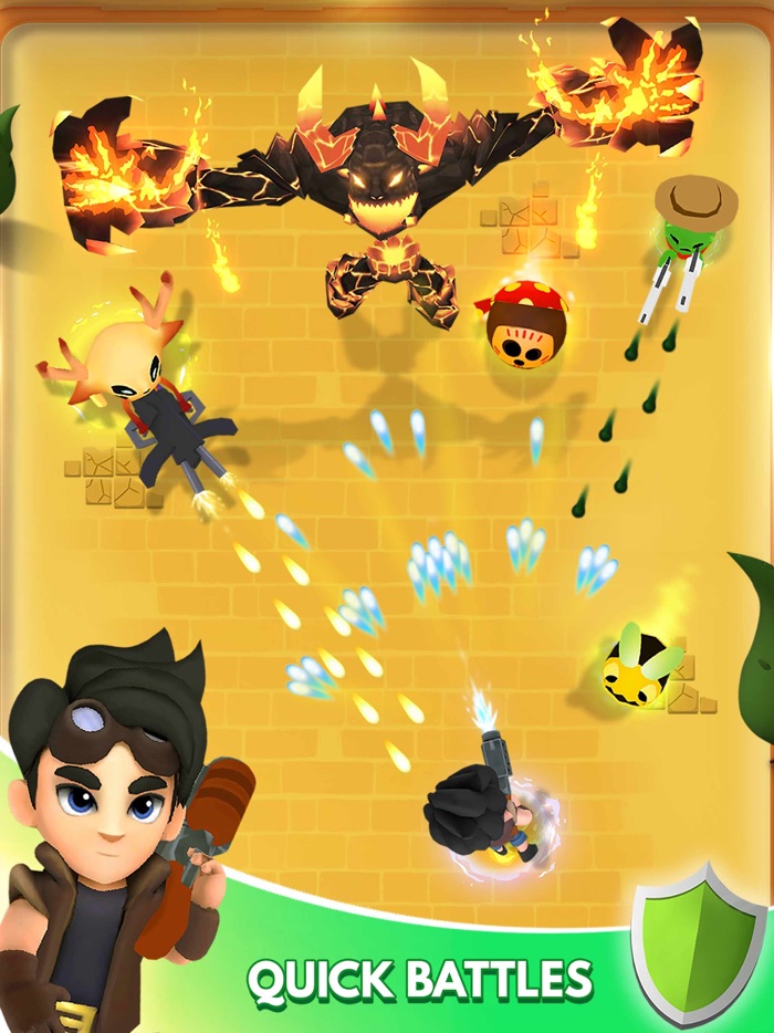 Gunter Archero Shooting Style