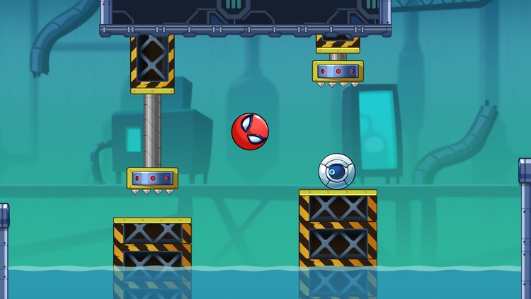 Red Bounce Ball Adventure screenshot-6