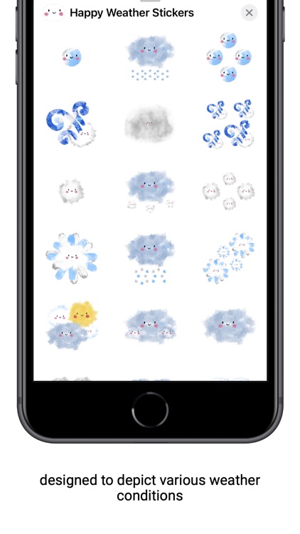 Happy Weather Stickers