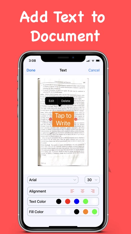 PDF Editor : Text to Speech
