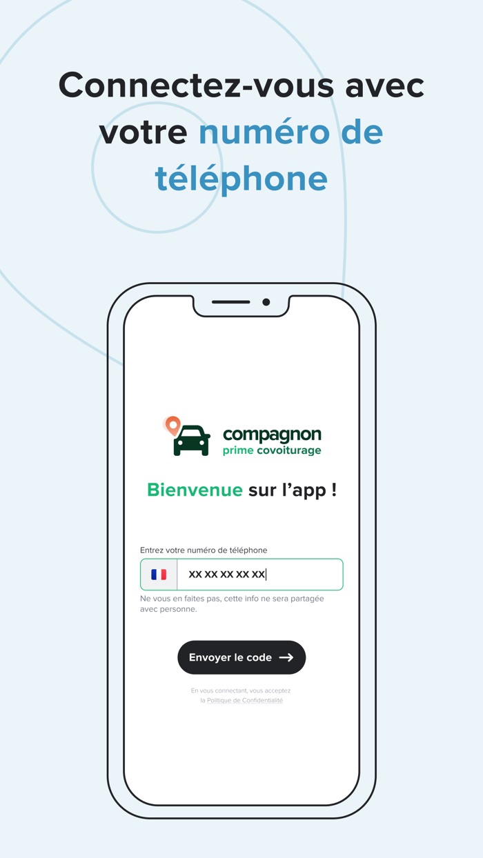 Compagnon Prime Covoiturage